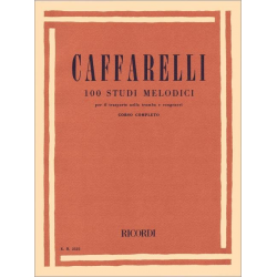 100 Studi Melodici (Melodic Studies) for trumpet - Reginaldo Caffarelli
