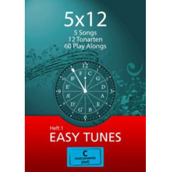 5x12 - Easy Tunes (Heft 1) - C-Instrumente (tief): Trompete in C - Stewart Burgess