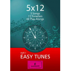 5x12 - Easy Tunes (Heft 1) - F-Instrumente: Horn in F - Stewart Burgess