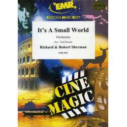 It's A Small World - Richard M. / Sherman Sherman / Arr. Ted Parson