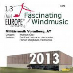 CD 13. Mid Europe - Militärmusik Vorarlberg