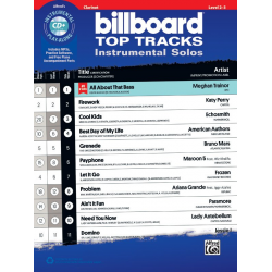 Billboard Top Inst Solos CL (with CD) - Diverse
