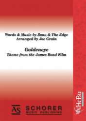Goldeneye  (from 'James Bond Movie') - Paul David (Bono) Hewson / Arr. Joe Grain