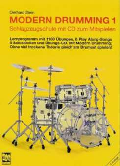 Modern Drumming 1 - Schlagzeugschule mit 1100 Übungen, Play Along Songs, Solostücken