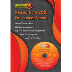 Promo Kat + CD: Scomegna - New Music for Concert Band 2015