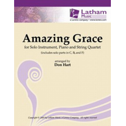 Amazing Grace  - Piano & String Quartet - Don Hart