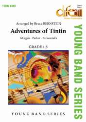 Adventures of Tintin - Theme, (young band - grade 1.5) - Ray Parker Jr. / Arr. Bruce Bernstein