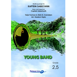Music and Songs from Captain Sabertooth / Musikk og sanger fra Kaptein Sabeltann - Stein S. Svendsen Terje Formoe / Arr. Haakon Esplo