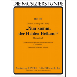 Nun komm, der Heiden Heiland Choralintrade - Michael Altenburg / Arr. Klaus Winkler