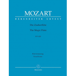 Klavierauszug: Die Zauberflöte KV 620 (Neuausgabe) - Wolfgang Amadeus Mozart