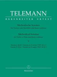 Methodische Sonaten Band 2 : - Georg Philipp Telemann