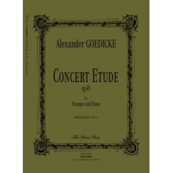 Concert Etude op. 49 - Fassung: Orchester-Partitur - Alexander Goedicke