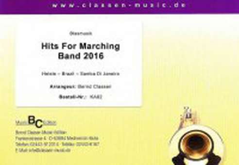 Hits for Marching Band 2016