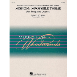 Mission Impossible Theme (Sax Quartet) - Lalo Schifrin / Arr. John Wasson