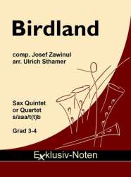 Birdland - Josef / Joe Zawinul / Arr. Uli Sthamer