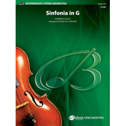 Sinfonia In G (s/o) - Domenico Gallo / Arr. Douglas E. Wagner
