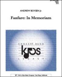 Fanfare: In Memoriam - Andrew Boysen jr.
