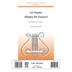 Allegro De Concert - Jean Baptiste Singelée / Arr. E. A. Lefebre