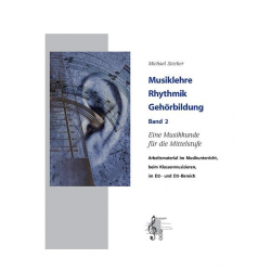 Musiklehre Rhythmik Gehörbildung Band 2 (Buch und Online Audio) - Michael Stecher