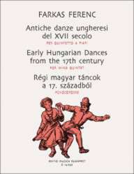 Alte ungarische Tänze aus dem 17. Jahrhundert für Bläserquintett - Ferenc Farkas