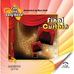 CD "Final Curtain" - Fun & Easy Band / Arr. Ltg.: Marc Reift