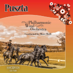 CD "Puszta" - Philharmonic Wind Orchestra / Arr. Marc Reift