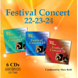 CD "Festival Concert 22, 23 & 24 (6 CDs)" - Philharmonic Wind Orchestra