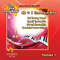 CD "40 + 1 Greatest Hits Volume 1" - Fun & Easy Band / Arr. Ltg.: Marc Reift