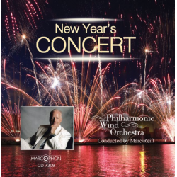 CD "New Year's Concert" - Philharmonic Wind Orchestra / Arr. Marc Reift