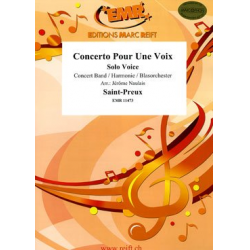 Concerto Pour Une Voix - Saint-Preux / Arr. Jérôme Naulais