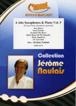 4 Alto Saxophones & Piano Vol. 5