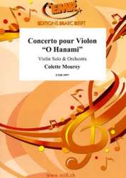 Concerto pour violon: O Hanami - Colette Mourey