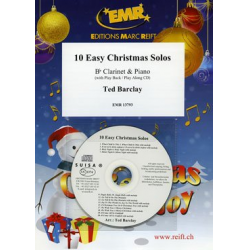 10 Easy Christmas Solos - Ted Barclay / Arr. Ted Barclay