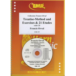 Treatise-Method and Exercises & 21 Etudes - Francis Orval