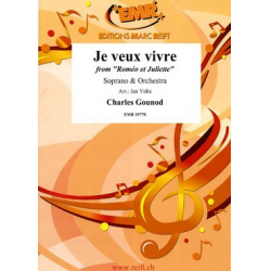 Je veux vivre - Charles Francois Gounod / Arr. Jan Valta