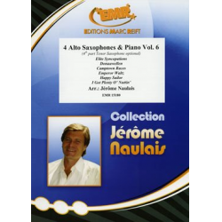 4 Alto Saxophones & Piano Vol. 6 - Jérôme Naulais