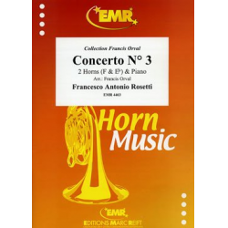 Concerto No. 3 - Francesco Antonio Rosetti / Arr. Francis Orval