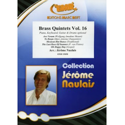 Brass Quintets Vol. 16 - Jérôme Naulais