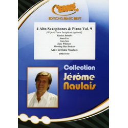 4 Alto Saxophones & Piano Vol. 9 - Jérôme Naulais