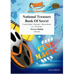 National Treasure Book Of Secret - Trevor Rabin / Arr. Jirka Kadlec