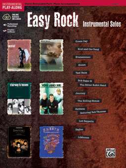Easy Rock Instrumentals Vln Bk&CD