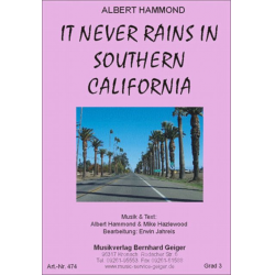 It never rains in South California - Erwin Jahreis