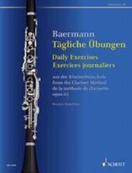 Tägliche Übungen aus der Klarinettenschule, op. 63 - Carl Baermann / Arr. Robert Erdt