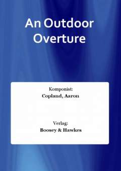 An Outdoor Overture - Score & Parts