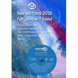 Promo Kat + CD: Scomegna - New Music for Concert Band 2016