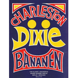 Charleston-Dixie-Bananen für Klavier oder Akkordeo
