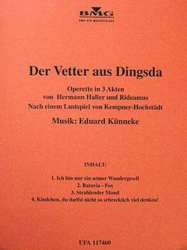 Der Vetter aus Dingsda, 4 Nummer daraus - Eduard Künneke