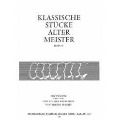 Klassische Stücke alter Meister Heft 2 - Diverse / Arr. Robert Pracht