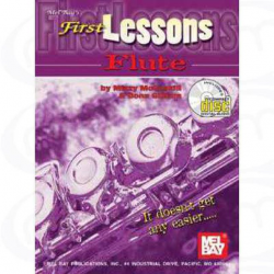 First Lessons - Flute + CD - Dona Gilliam