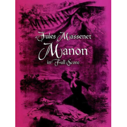 Manon in Full Score - Jules Massenet
